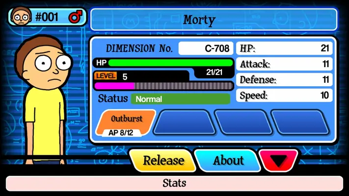 Pocket Mortys android App screenshot 6